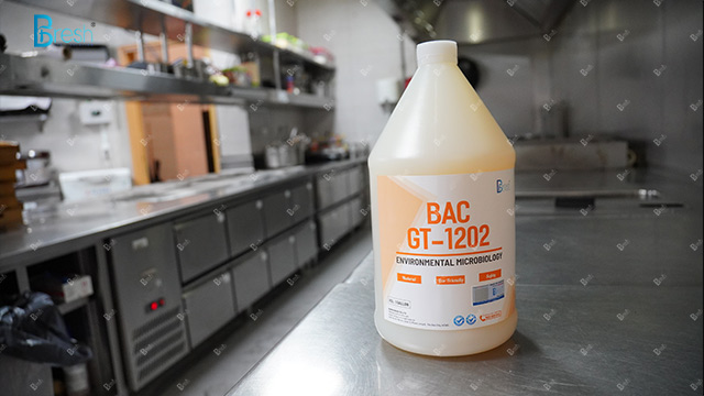 Sử dụng chế phẩm vi sinh xử lý dầu mỡ BAC GB-1201